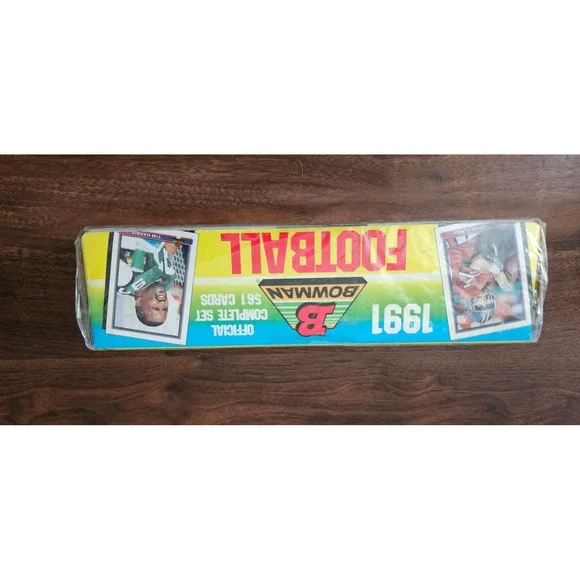 1991 Bowman Football Official Complete Set 561 Cards Unopened Sealed Box - Picture 2 of 7